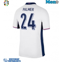 England Cole Palmer #24 Replica Home Shirt Euro 2024 Short Sleeve